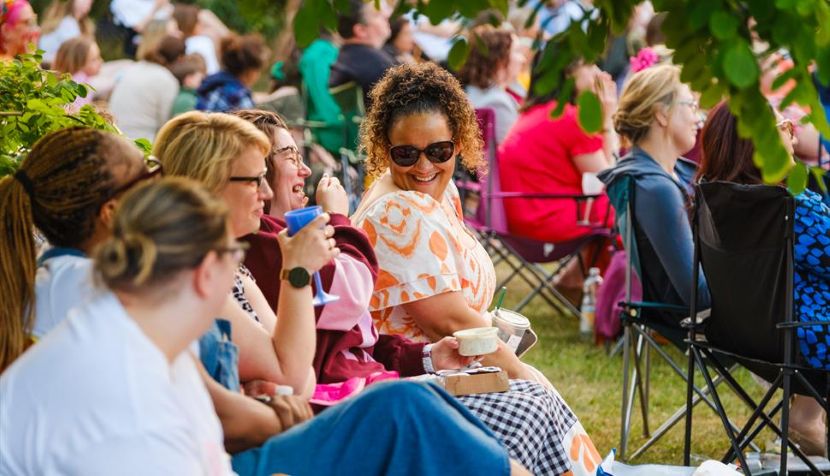 Outdoor cinema at The Vyne